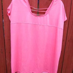 Plus Moda Women's Plus Size 1X Pink Top